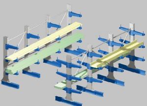 懸臂式貨架